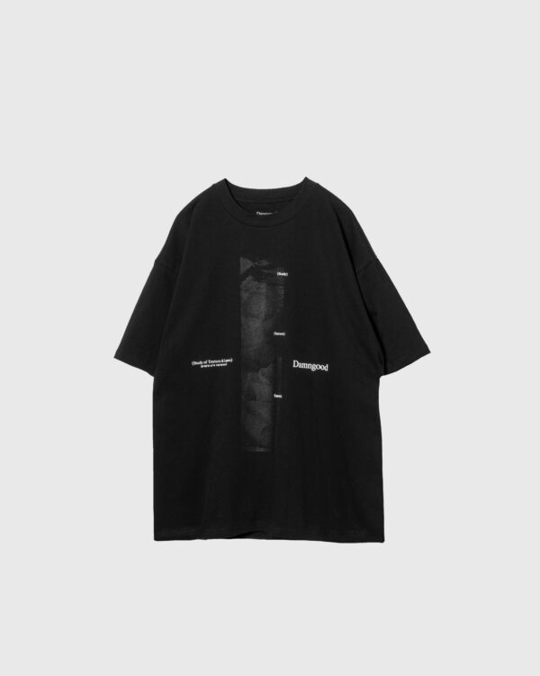 Flora Tee - black/gross black