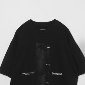 Flora Tee - black/gross black - 画像 (3)