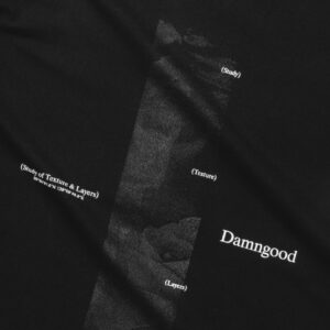 Flora Tee - black/gross black - 画像 (4)
