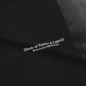 Flora Tee - black/gross black - 画像 (6)