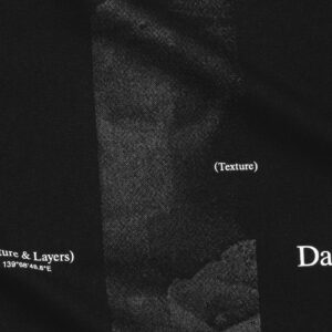 Flora Tee - black/gross black - 画像 (5)
