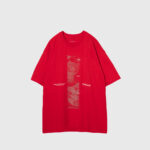 Flora Tee - red/silver