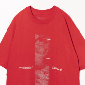 Flora Tee - red/silver - 画像 (2)