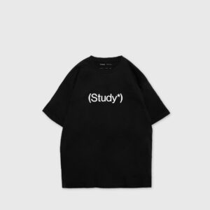 Study Tee -Black-