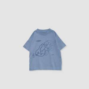 Car Meiro Tee  -Kids- blue