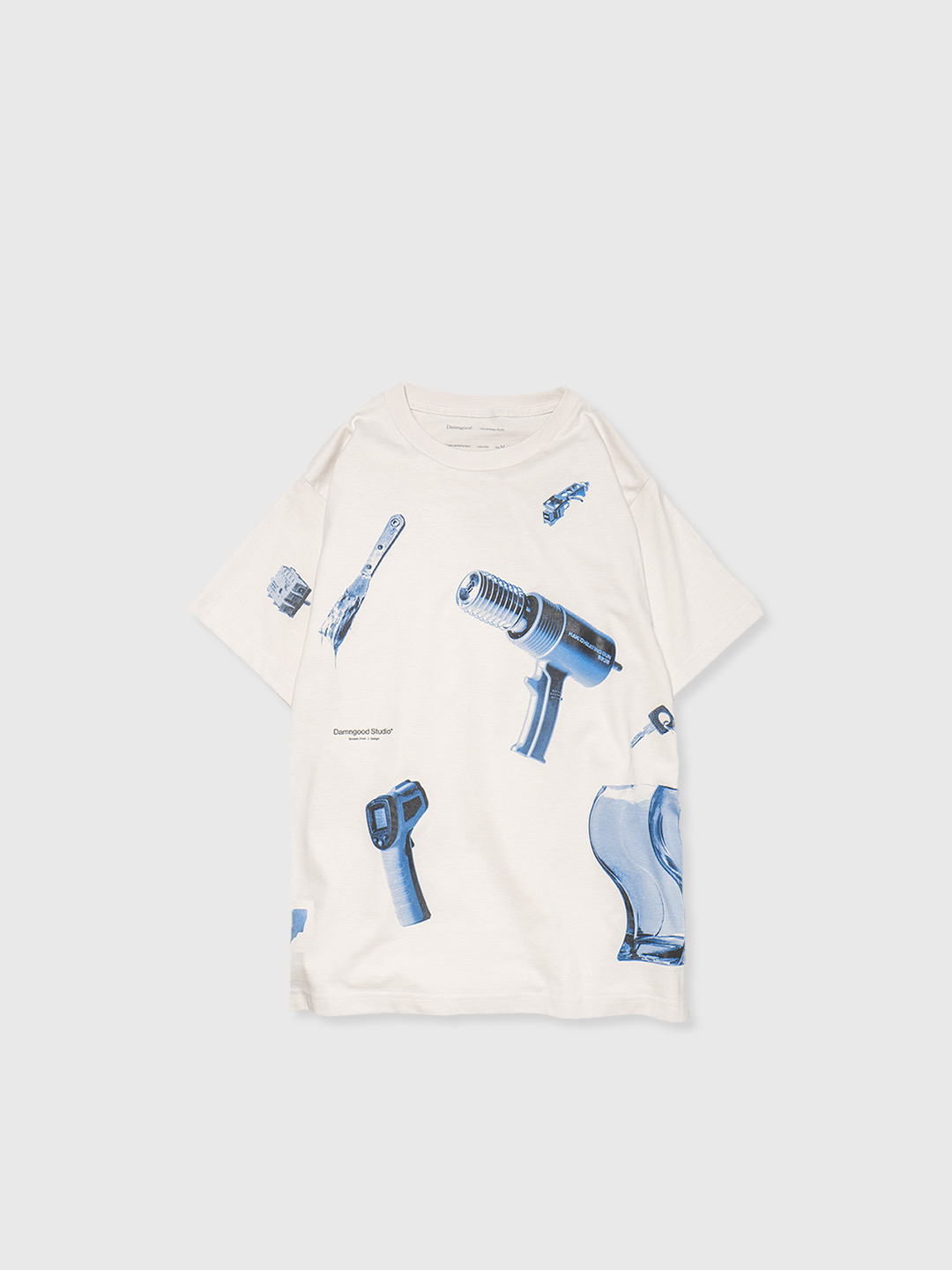 Tools Tee -greige-